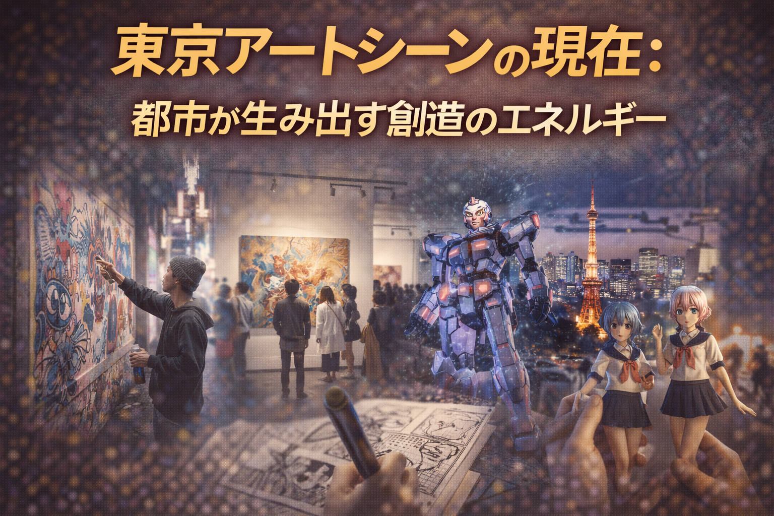 東京アートシーンの現在：都市が生み出す創造のエネルギー